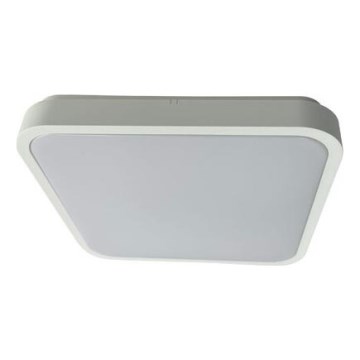 Rabalux - Стельовий LED світильник для ванної з регулюванням яскравості LED/36W/230V 3000-6000K IP44 42x42 cm білий + пульт дистанційного керування