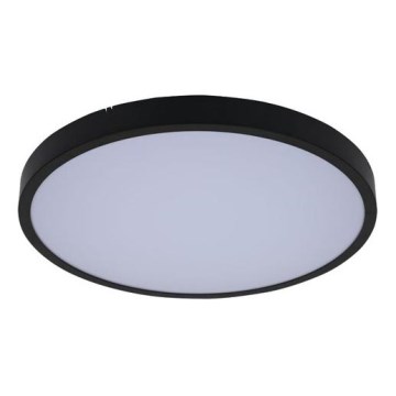 Rabalux - Стельовий LED світильник для ванної з регулюванням яскравості LED/36W/230V 3000-6000K IP44 діаметр 42 cm чорний + пульт дистанційного керування