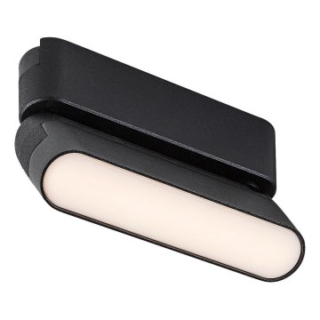 Rabalux - Стельовий LED світильник до 1-фазної трекової системи LED/6W/24V 3000K 11,5 см чорний