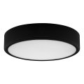 Rabalux - Стельовий LED світильник LED/22W/230V 3000/4000/6000K діаметр 21 см чорний