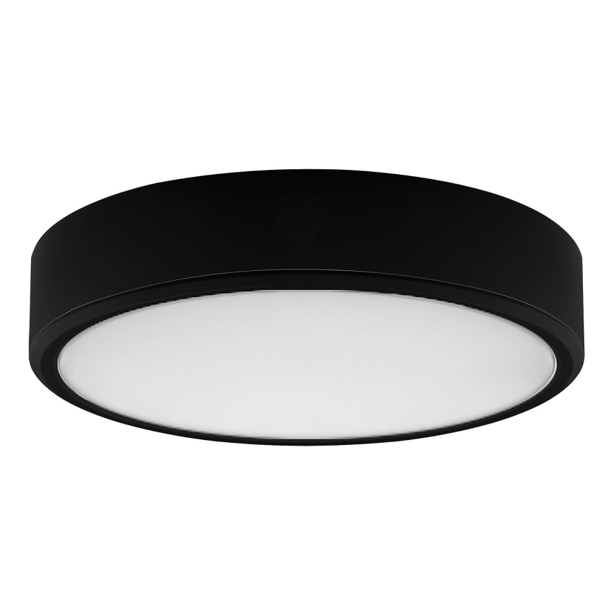 Rabalux - Стельовий LED світильник LED/22W/230V 3000/4000/6000K діаметр 21 см чорний