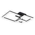 Rabalux - Стельовий LED світильник LED/22W/230V 3000/4000/6500K чорний