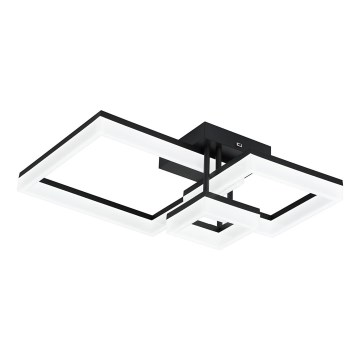 Rabalux - Стельовий LED світильник LED/22W/230V 3000/4000/6500K чорний