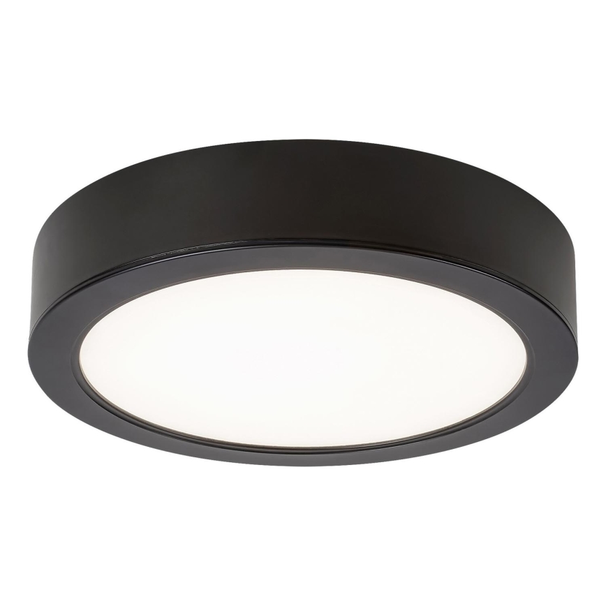 Rabalux - Стельовий LED світильник LED/24W/230V 3000K діаметр 22 см чорний