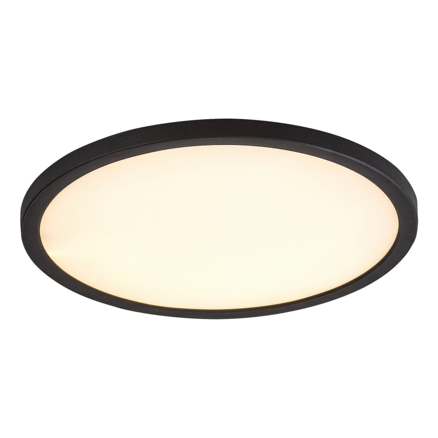 Rabalux - Стельовий LED світильник LED/36W/230V 3000/4000/6000K діаметр 40 см чорний