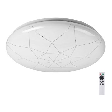 Rabalux - Стельовий LED світильник з регулюванням яскравості LED/24W/230V Wi-Fi 3000-6500K + дистанційне керування
