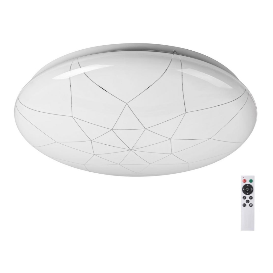 Rabalux - Стельовий LED світильник з регулюванням яскравості LED/24W/230V Wi-Fi 3000-6500K + дистанційне керування
