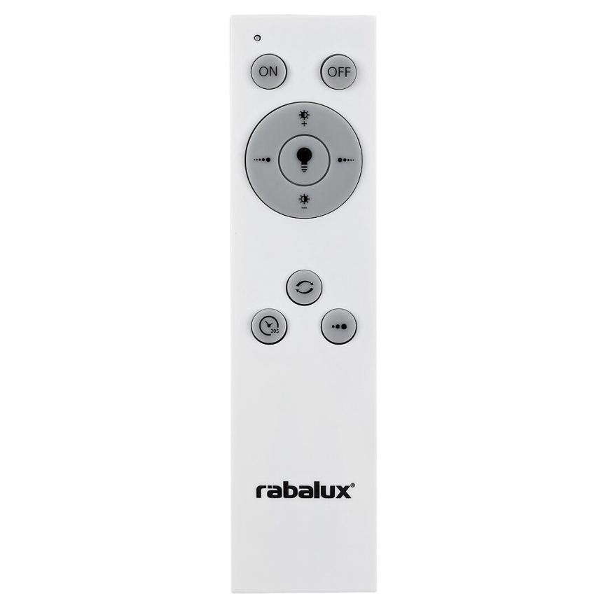 Rabalux - Стельовий LED світильник з регулюванням яскравості LED/38W/230V чорний + ДК 3000-6500K