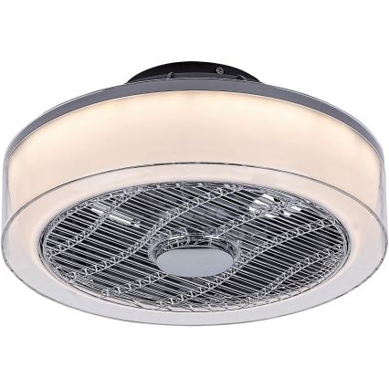 Rabalux - Стельовий LED світильник з регулюванням яскравості та вентилятором LED/30W/230V + ДК 3000-6000K