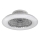 Rabalux - Стельовий LED світильник з вентилятором та регулюванням яскравості LED/30W/230V 3000-6500K + пульт дистанційного керування