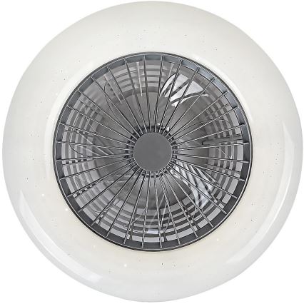 Rabalux - Стельовий LED світильник з вентилятором та регулюванням яскравості LED/30W/230V 3000-6500K + пульт дистанційного керування