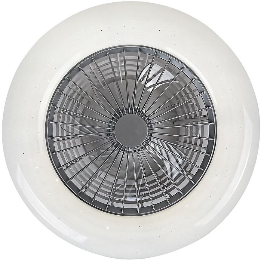 Rabalux - Стельовий LED світильник з вентилятором та регулюванням яскравості LED/30W/230V 3000-6500K + пульт дистанційного керування