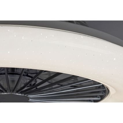 Rabalux - Стельовий LED світильник з вентилятором та регулюванням яскравості LED/30W/230V 3000-6500K + пульт дистанційного керування