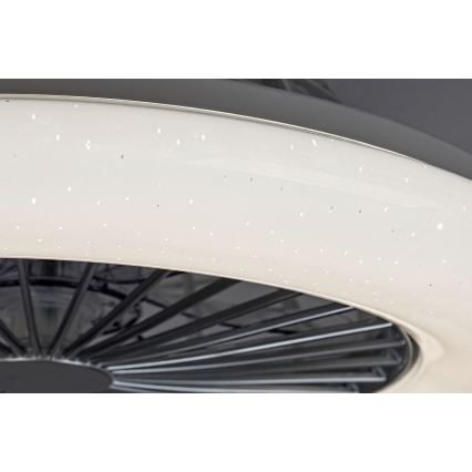 Rabalux - Стельовий LED світильник з вентилятором та регулюванням яскравості LED/30W/230V 3000-6500K + пульт дистанційного керування
