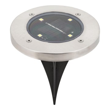 Rabalux - Светильник уличный солнечный с датчиком LED/0,24 Вт/1xAA 400 мАч черный IP44