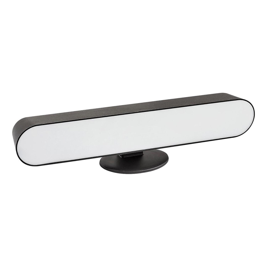 Rabalux - Светодиодная аккумуляторная настольная RGB-лампа с регулированием яркости LED/3W/5V черный + дистанционное управление