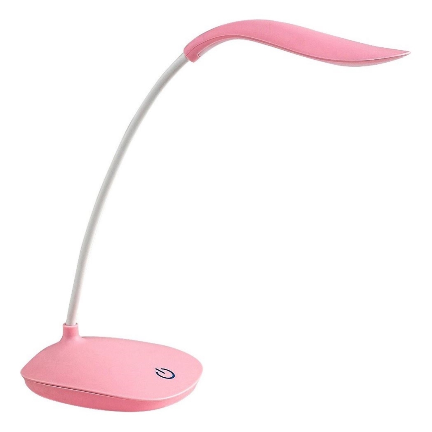 Rabalux - Светодиодная гибкая настольная лампа с регулированием яркости LED/2W/5V розовый