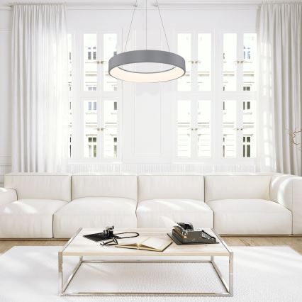 Rabalux - Светодиодная подвесная люстра с регулированием яркости LED/24W/230V круглый 3000-6000K + дистанционное управление
