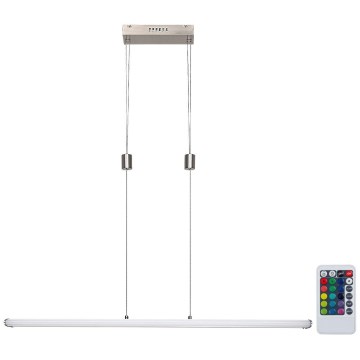 Rabalux - Светодиодная подвесная RGB-люстра с регулированием яркости LED/24W/230V Wi-Fi Tuya + дистанционное управление