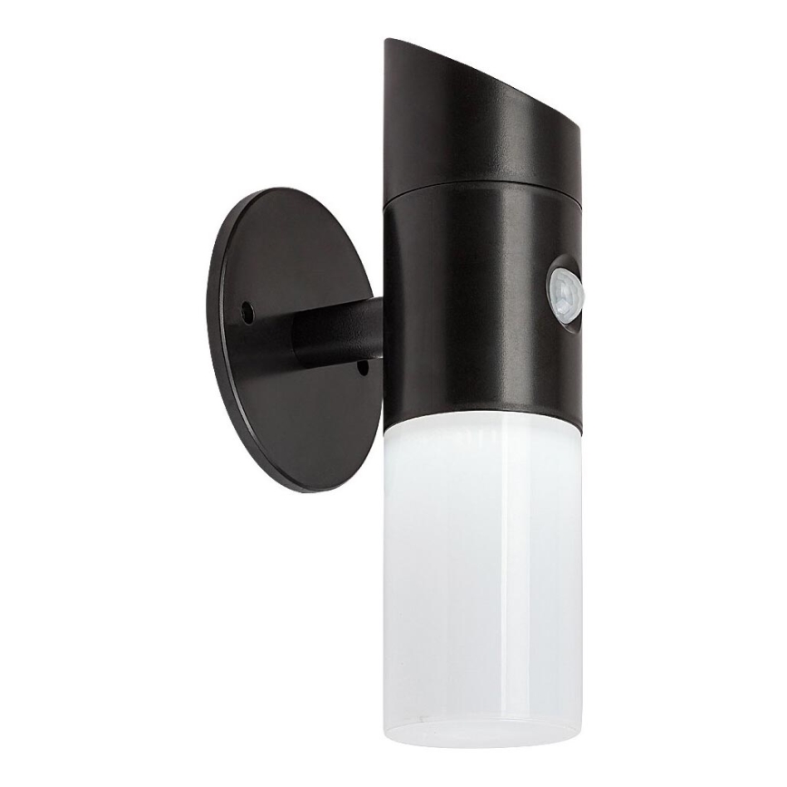 Rabalux - Светодиодный настенный RGB-светильник на солнечной батарее с датчиком LED/1W/3,7V IP44 черный