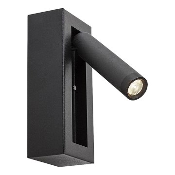 Rabalux - Светодиодный настенный точечный светильник LED/4W/230V черный