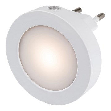 Rabalux - Светодиодный ночник с датчиком LED/0,5W/230V 3000K диаметр 65 мм