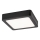 Rabalux - Светодиодный потолочный светильник LED/7W/230V 3000K 12x12 см черный