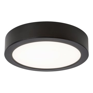 Rabalux - Светодиодный потолочный светильник LED/7W/230V 4000K диаметр 12 см черный