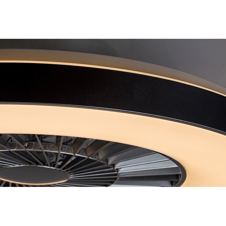 Rabalux - Светодиодный потолочный светильник с регулированием яркости и вентилятором LED/40W/230V 3000-6500K + дистанционное управление