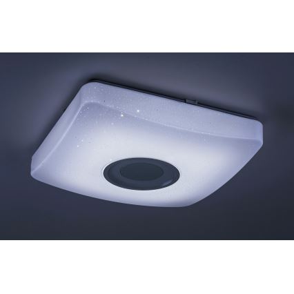 Rabalux - Светодиодный потолочный RGB-светильник с регулированием яркости и датчиком LED/18W/230V 3000-6000K Bluetooth + дистанционное управление