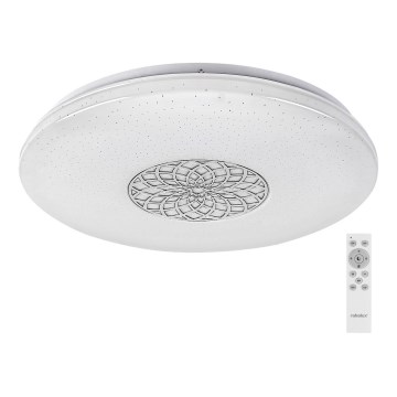 Rabalux - Светодиодный потолочный RGB-светильник с регулированием яркости LED/24W/230V 3000-6500K Wi-Fi Tuya диаметр 39,5 см + дистанционное управление