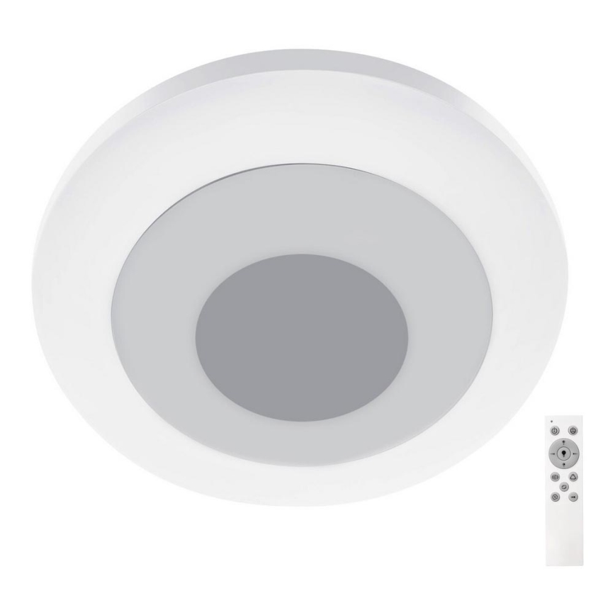 Rabalux - Светодиодный потолочный RGB-светильник с регулированием яркости LED/40W/230V 3000-6000K + дистанционное управление