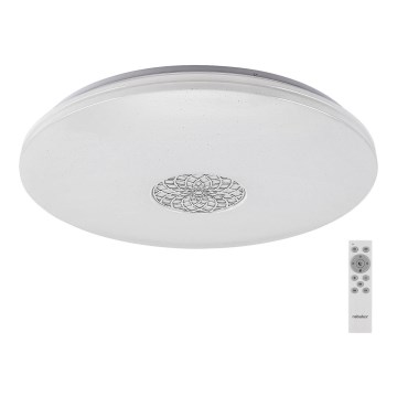 Rabalux - Светодиодный потолочный RGB-светильник с регулированием яркости LED/40W/230V 3000-6500K Wi-Fi Tuya диаметр 60 см + дистанционное управление