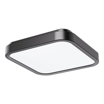 Rabalux - Светодиодный потолочный светильник для ванной комнаты LED/18W/230V IP44 4000K 25x25 см черный
