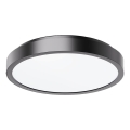 Rabalux - Светодиодный потолочный светильник для ванной комнаты LED/18W/230V IP44 4000K диаметр 25 см черный