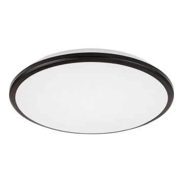 Rabalux - Светодиодный потолочный светильник LED/18W/230V 3000K черный 27 см