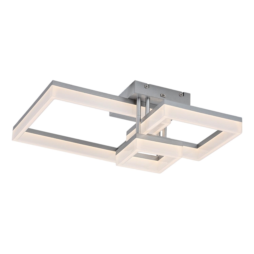 Rabalux - Светодиодный потолочный светильник LED/22W/230V 3000/4000/6500K матовый хром