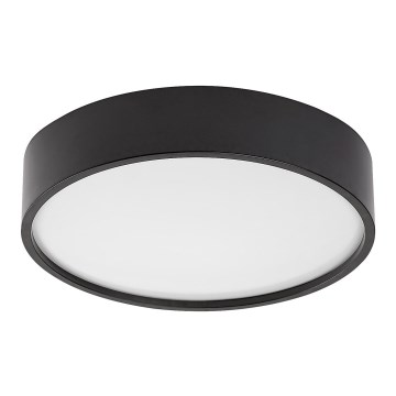 Rabalux - Светодиодный потолочный светильник с датчиком LED/19W/230V IP44 4000K диаметр 28,5 см черный