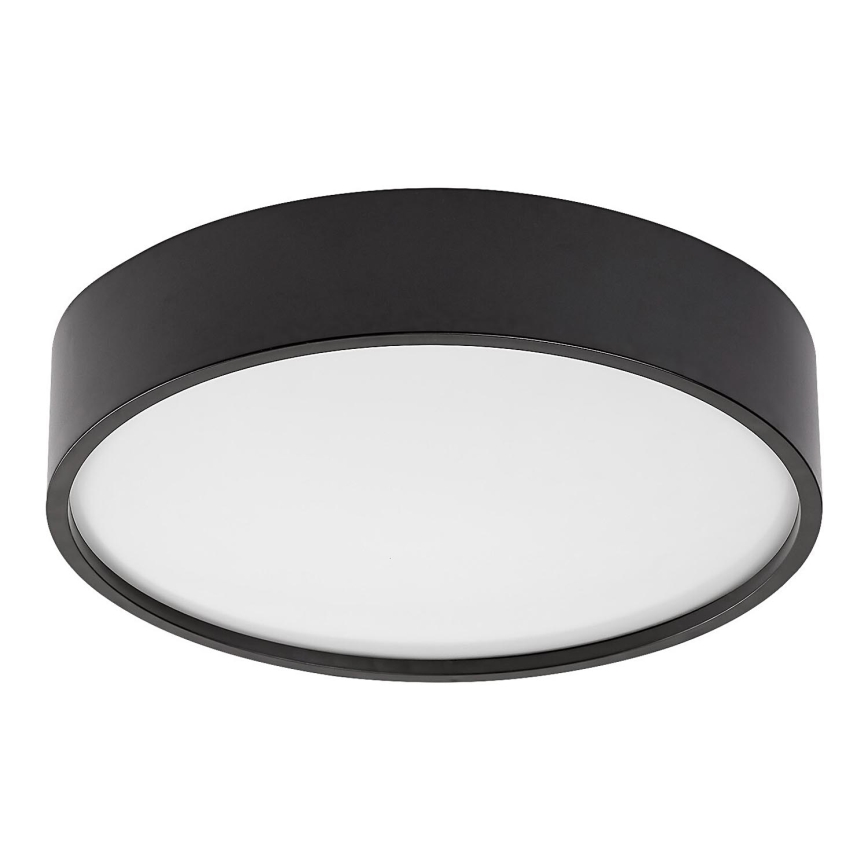 Rabalux - Светодиодный потолочный светильник с датчиком LED/19W/230V IP44 4000K диаметр 28,5 см черный
