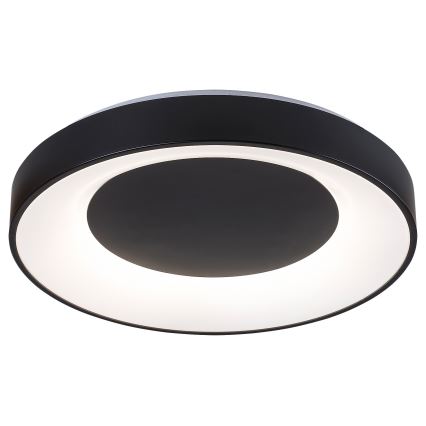 Rabalux - Светодиодный потолочный светильник с регулированием яркости LED/38W/230V черный 3000-6500K + дистанционное управление