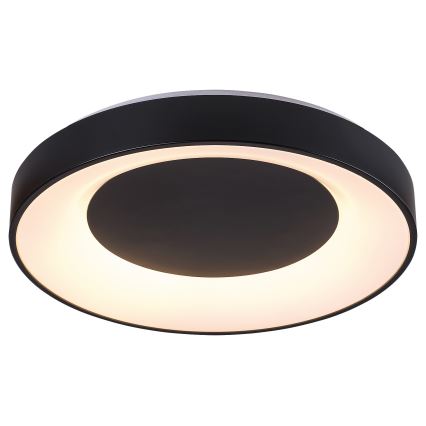 Rabalux - Светодиодный потолочный светильник с регулированием яркости LED/38W/230V черный 3000-6500K + дистанционное управление