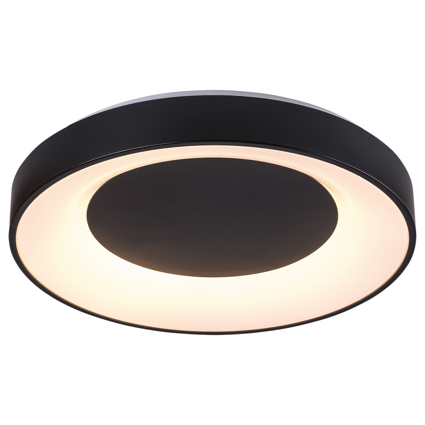 Rabalux - Светодиодный потолочный светильник с регулированием яркости LED/38W/230V черный 3000-6500K + дистанционное управление