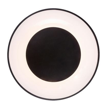 Rabalux - Светодиодный потолочный светильник с регулированием яркости LED/38W/230V черный 3000-6500K + дистанционное управление