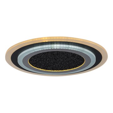 Rabalux - Светодиодный потолочный светильник с регулированием яркости LED/56W/230V 3000/4000/6000K черный + дистанционное управление