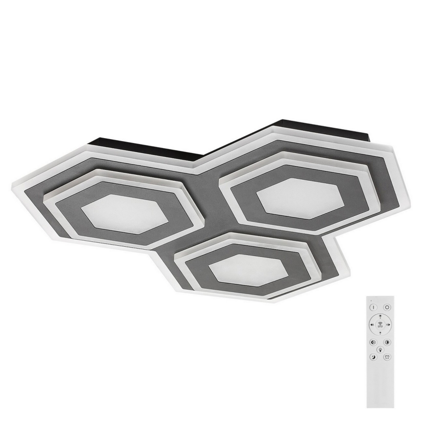 Rabalux - Светодиодный потолочный светильник с регулированием яркости LED/72W/230V 3000/6000K + дистанционное управление