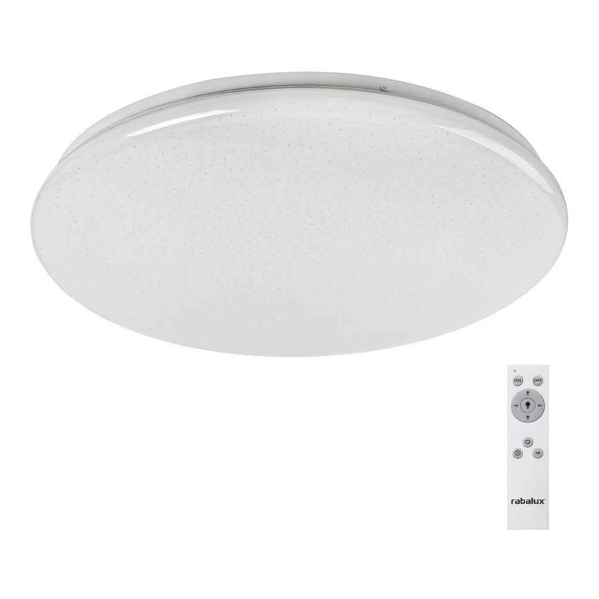 Rabalux - Светодиодный потолочный светильник с регулированием яркости STAR LED/36W/230V + дистанционное управление