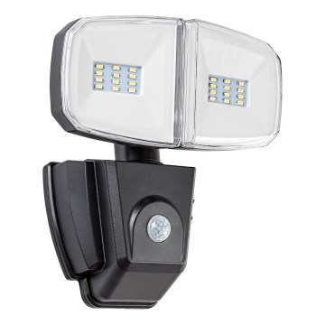 Rabalux - Светодиодный прожектор на солнечной батарее с датчиком LED/12W/3,7V IP44