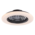 Rabalux - Светодиодный регулируемый потолочный светильник с вентилятором LED/48W/230V 3000-6500K + дистанционное управление