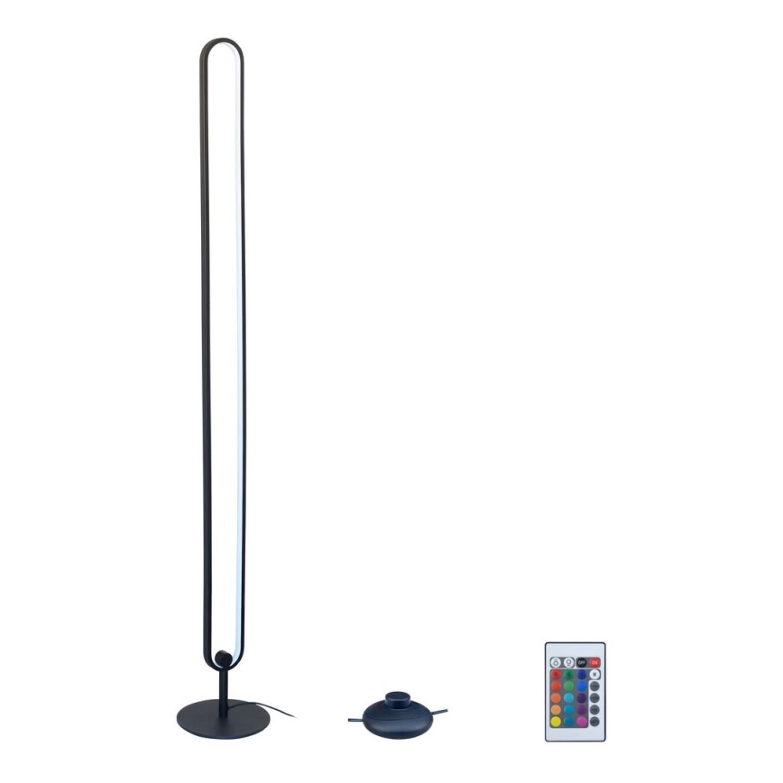 Rabalux - Светодиодный RGB-торшер с регулированием яркости LED/19W/230V + дистанционное управление