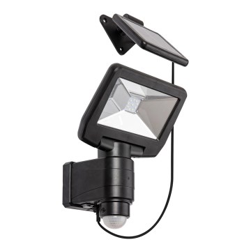 Rabalux - Светодиодный солнечный прожектор с датчиком LED/5W/3,7V IP44 2500 мАч